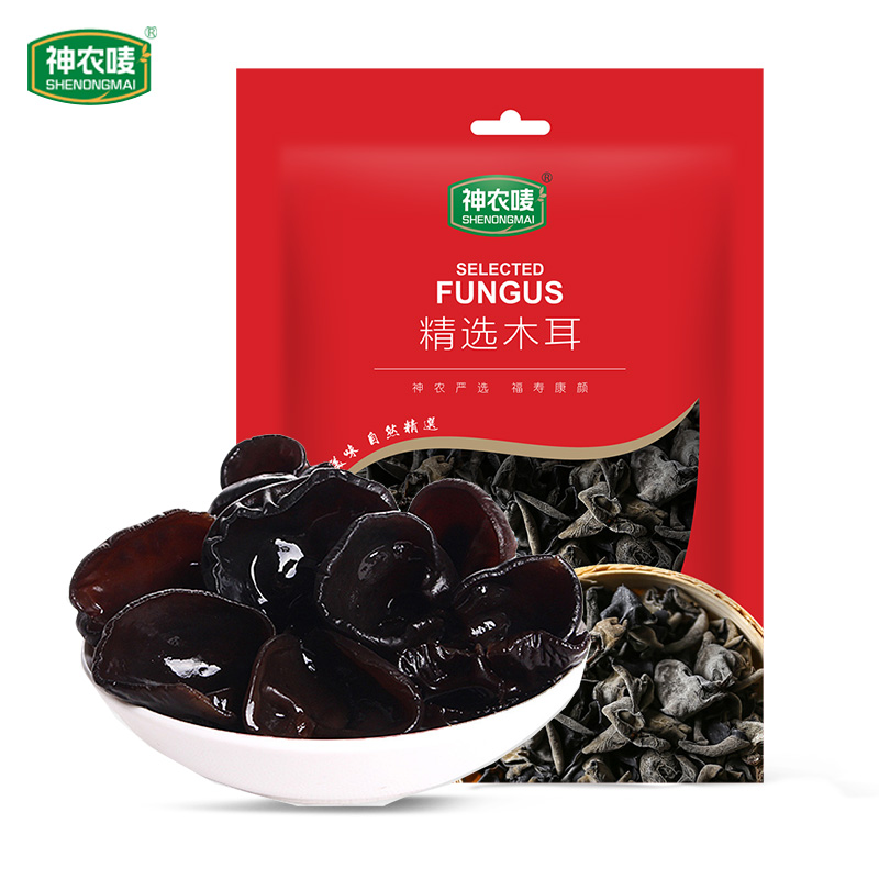 神農(nóng)嘜精選貴州黑木耳180g/袋菌菇干貨